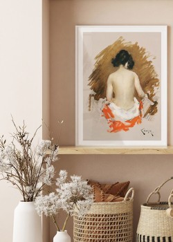 Γυμνή γυναίκα του William Merritt Chase