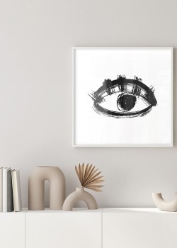 Sketched eye
