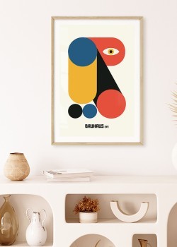 Αφηρημένο γεωμετρικό μάτι