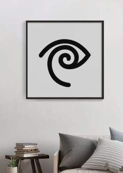 Ζαλισμένο minimal μάτι