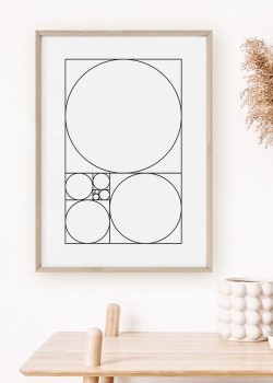 Golden Ratio Circles
