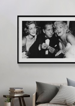 Λορίν Μπακόλ, Χάμφρεϊ Μπόγκαρτ, Μέριλιν Μονρόε