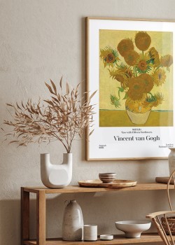 Still life: Vase with Fifteen Sunflowers