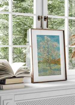 Peach Tree in Blossom