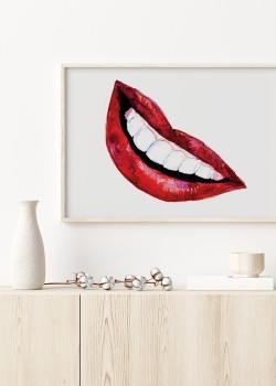 Κόκκινα χείλη