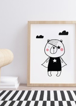 Αρκουδάκι σούπερ ήρωας