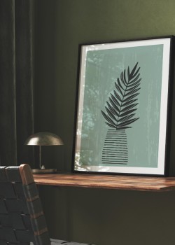 Μαύρο κλαδί σε βάζο