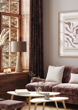 Abstract καφέ κλαδί 2