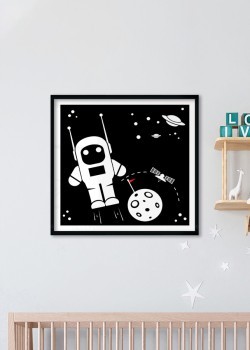 Λευκός αστροναύτης στο διάστημα