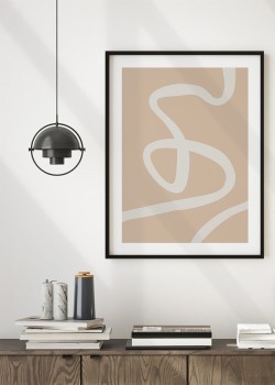 Γκρι κυματιστή γραμμή