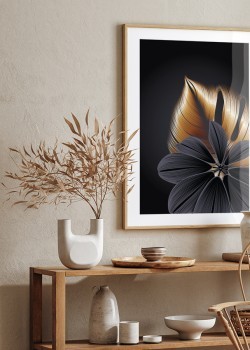 Χρυσό και μαύρο φύλλο