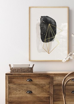 Χρυσό γεωμετρικό σχέδιο