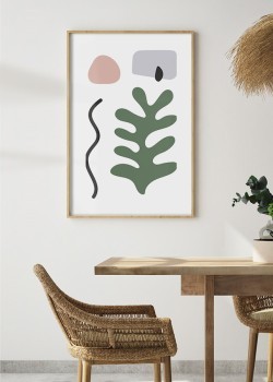 Abstract πράσινο φυτό