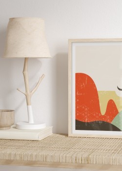 Πολύχρωμο αφηρημένο τοπίο