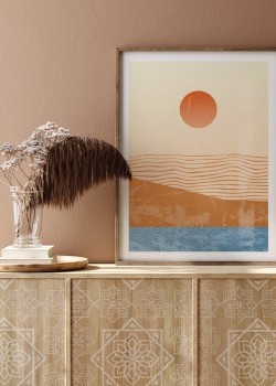 Πορτοκαλί ήλιος