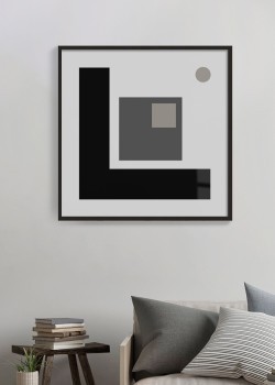 Γωνία, τετράγωνα, κύκλος