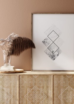 Ρόμβοι σε μάρμαρο