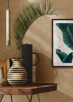 Πράσινα κυματιστά φύλλα