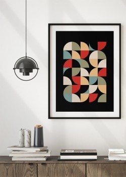 Πολύχρωμα κυκλικά σχήματα