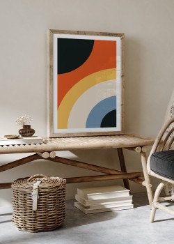 Πολύχρωμοι μοντέρνοι κύκλοι