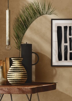 Abstract black lines