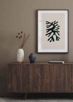 Abstract black plant 2