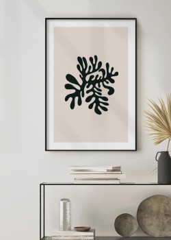 Abstract black plant 3