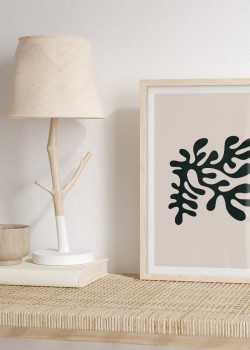 Abstract black plant 4