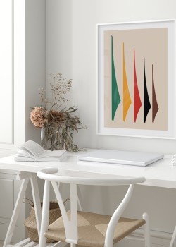 Πολύχρωμα συμμετρικά σχήματα