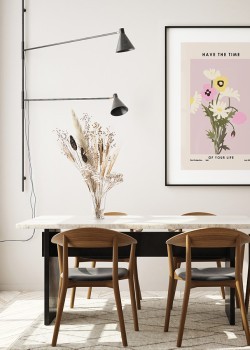 Poster με λουλούδια