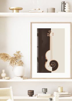 Abstract Violin