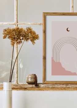 Half-moon on Rainbow