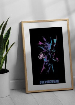 One Punch Man Neon