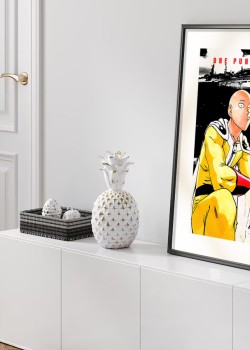 Saitama Eating Junk Food