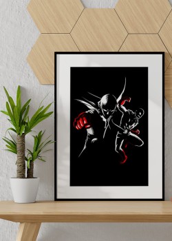 One Punch Man Black / Red