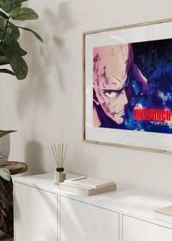 Saitama One Punch Man Blue