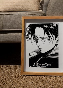 Levi Ackerman Manga Style