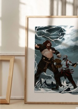 Kratos and Thor