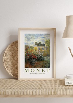 The Garden of Monet at Argenteuil (1873)