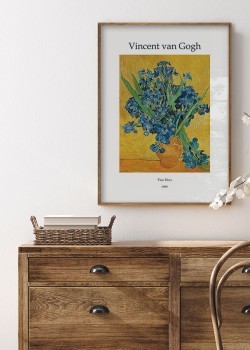 Vase Irises