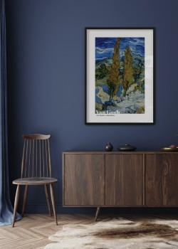 The Poplars at Saint-Remy, 1889 