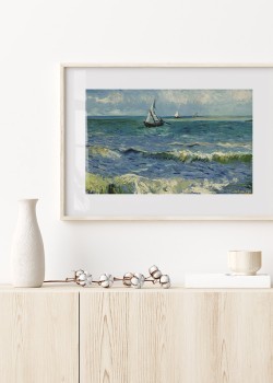Seascape at Saintes Maries