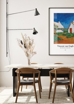 Three White Cottages in Saintes Maries, 1888