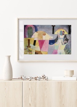 Black Columns in a Landscape