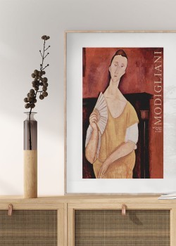 Portrait of Lunia Czechowska with a Fan
