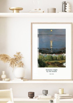 Summer night by the beach, 1902-03