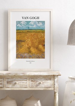 Wheat Field with Sheaves, 1888