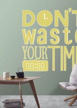 Μην ξοδεύεις τον χρόνο σου