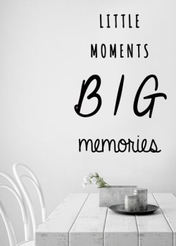 Μικρές στιγμές μεγάλες αναμνήσεις