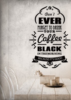 Προτιμήστε το καφέ σας σκέτο